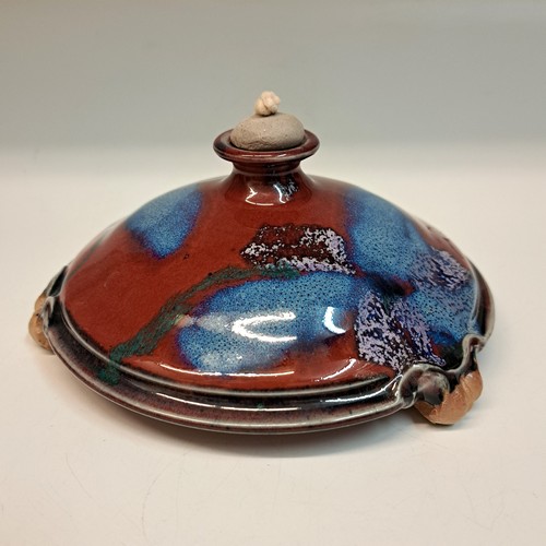 #231113 Oil Lamp Red $16.50 at Hunter Wolff Gallery